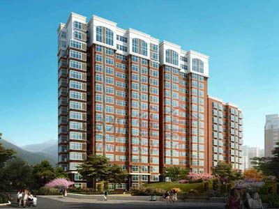 新世界陽(yáng)光花園項(xiàng)目-水包水多彩漆